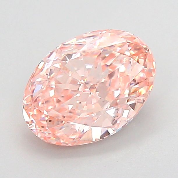 1.39 CT Fancy Brownish Pink OVAL