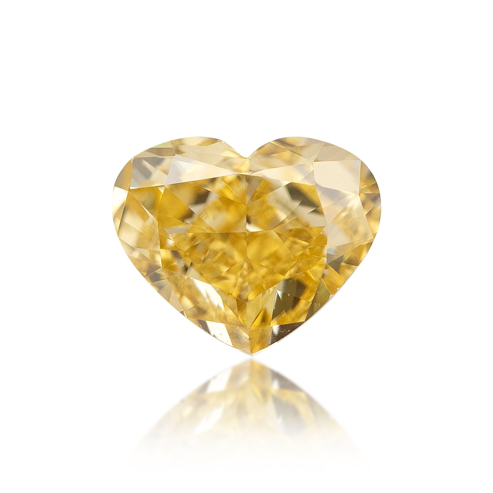 Diament 0.41 ct Fancy Intense Orangey Yellow/VS2
