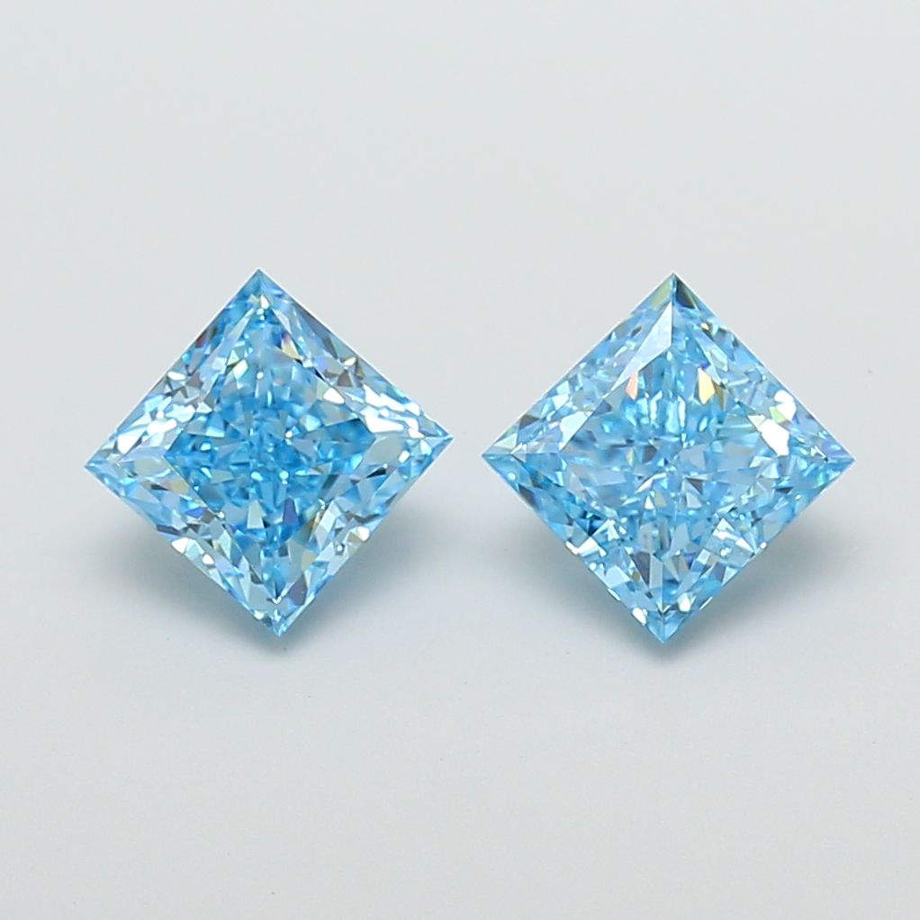 2.05 ct. princess Lab Grown Diamond front image