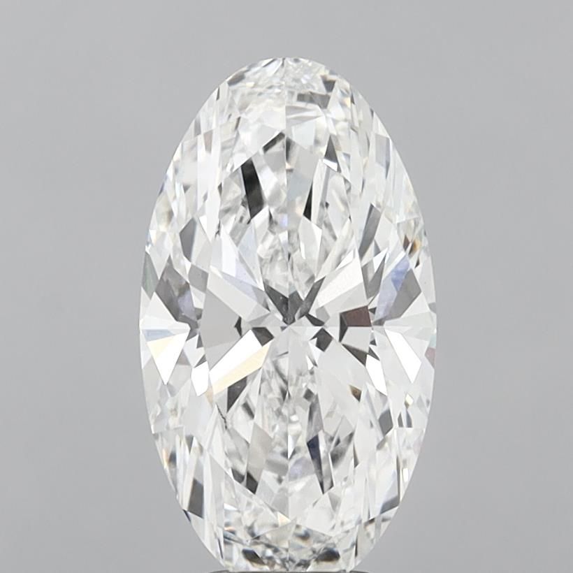 5.07 ct. oval Lab Grown Diamond front image