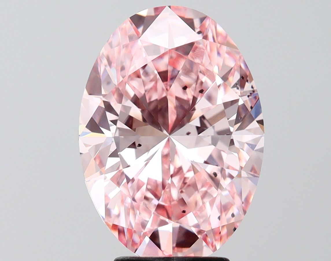 5.05 ct. oval Lab Grown Diamond front image
