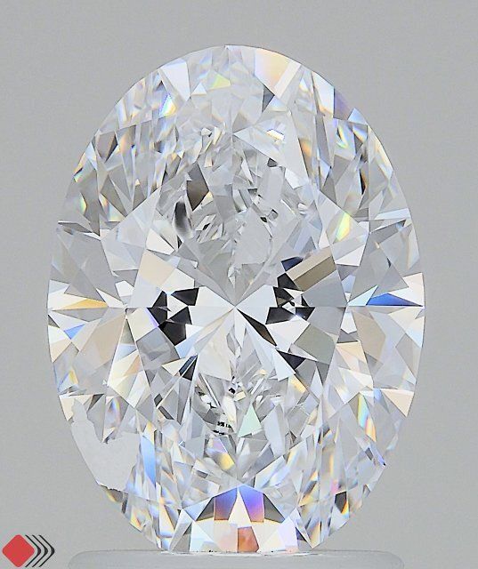 2.09 ct. oval Lab Grown Diamond front image