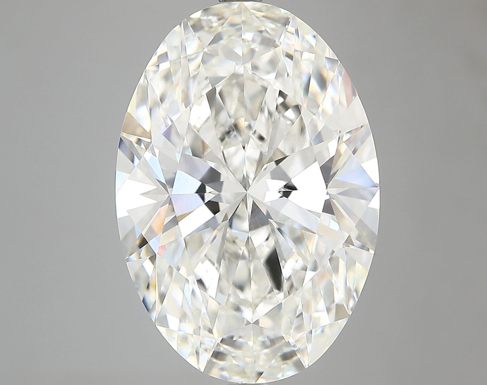 8.08 ct. oval Lab Grown Diamond front image