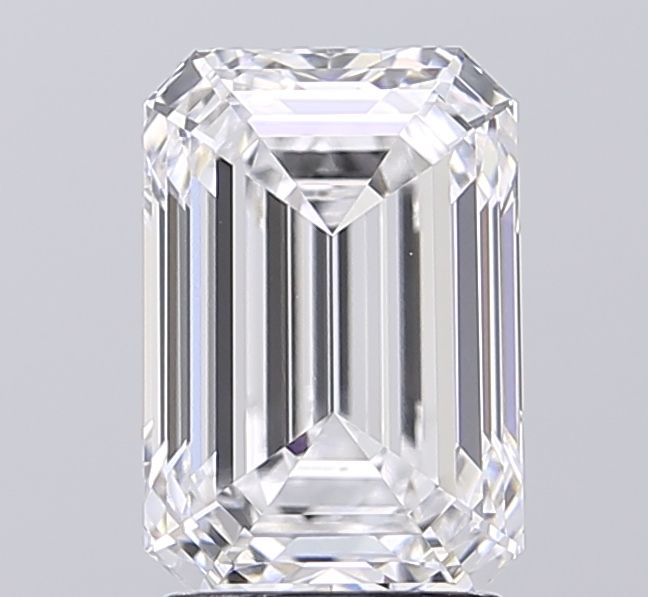2.73 ct. emerald Lab Grown Diamond front image