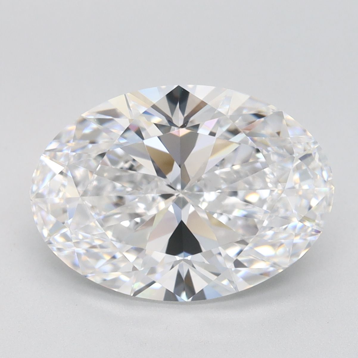 3.44 ct. oval Lab Grown Diamond front image
