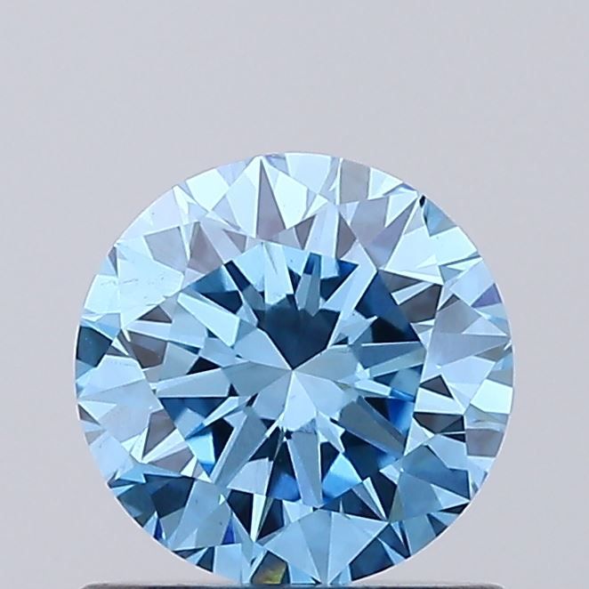 0.82 CT Fancy Vivid Blue ROUND
