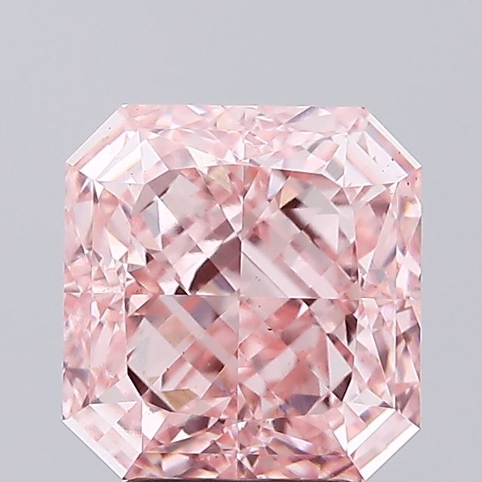 3.93 ct Square Radiant diamond