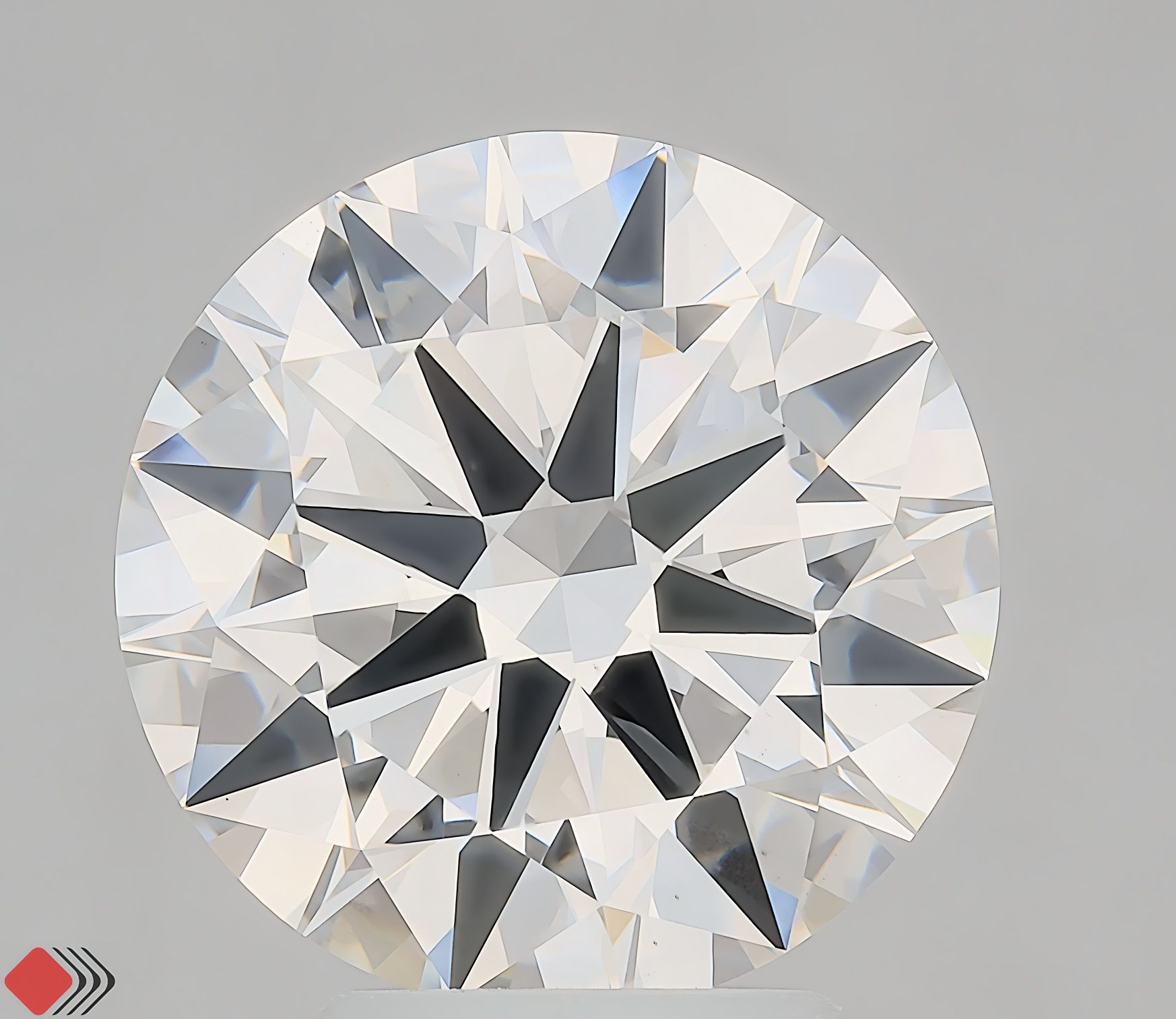 4.01 ct. round Lab Grown Diamond front image