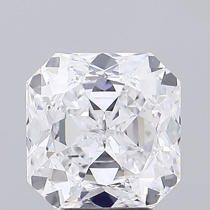 3.7 ct lab-grown Square radiant Diamond