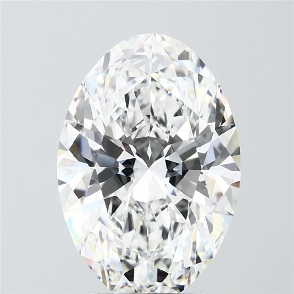 4.08 ct. oval Lab Grown Diamond front image