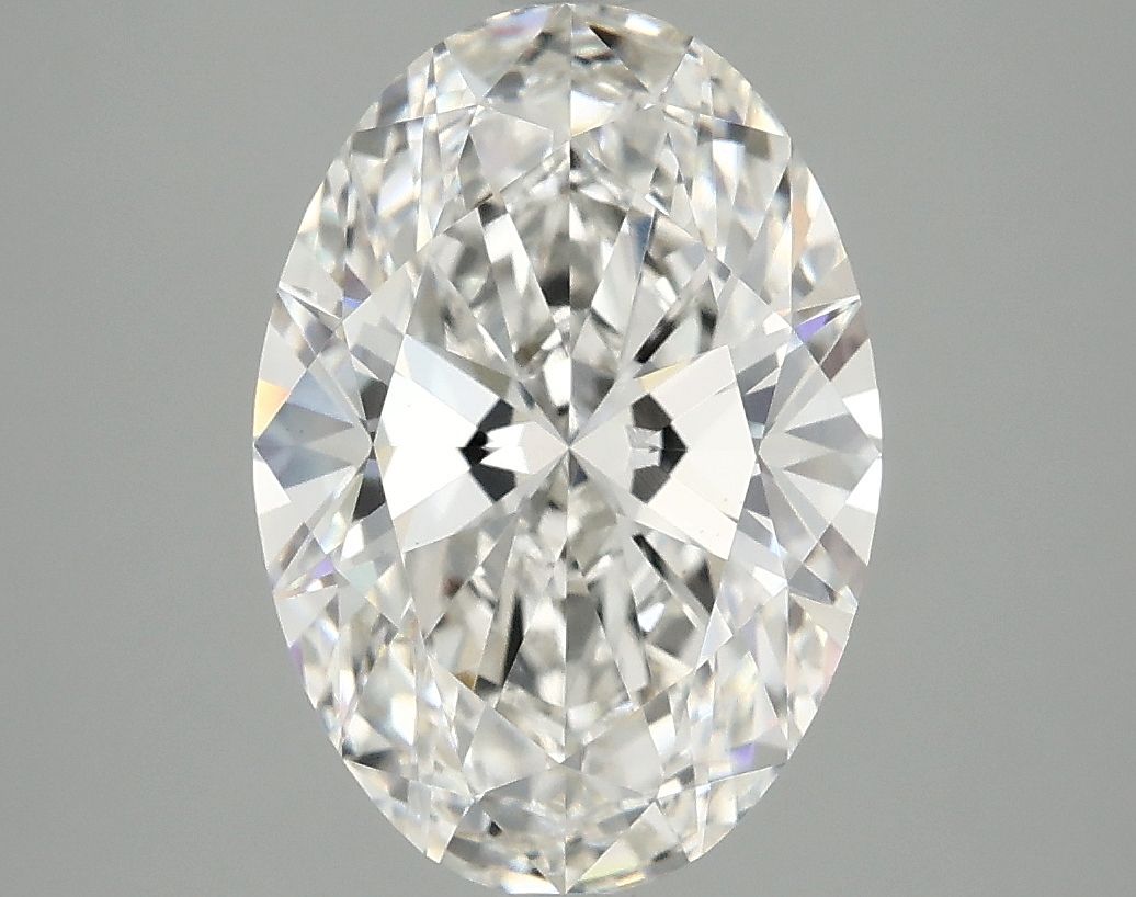 3.25 ct. oval Lab Grown Diamond front image