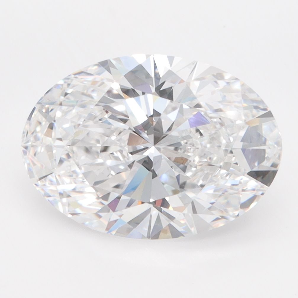 3.61 ct. oval Lab Grown Diamond front image