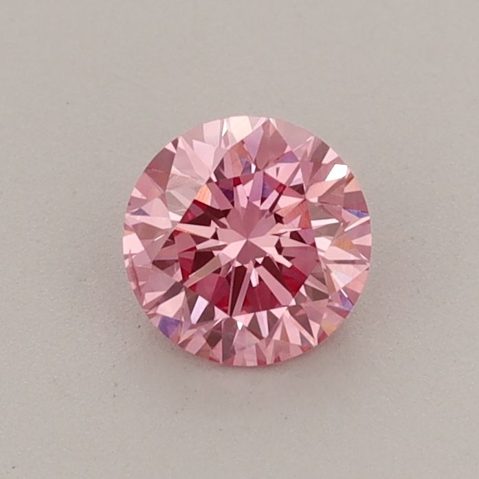 0.51 CT Fancy Vivid Pink ROUND