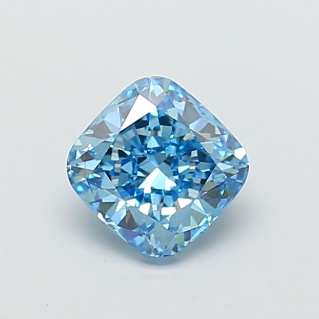 1.75 CT Fancy Vivid Blue CUSHION MODIFIED