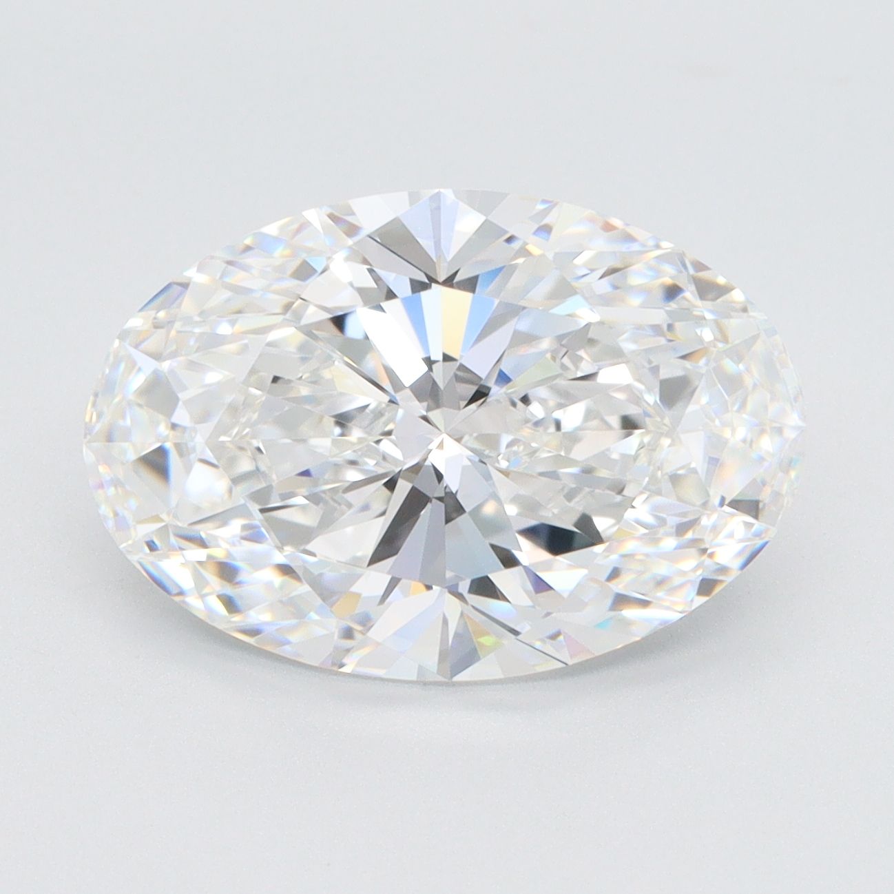 5.16 ct. oval Lab Grown Diamond front image
