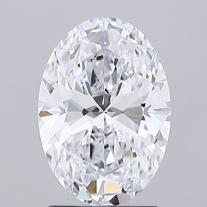 2.01 ct. oval Lab Grown Diamond front image