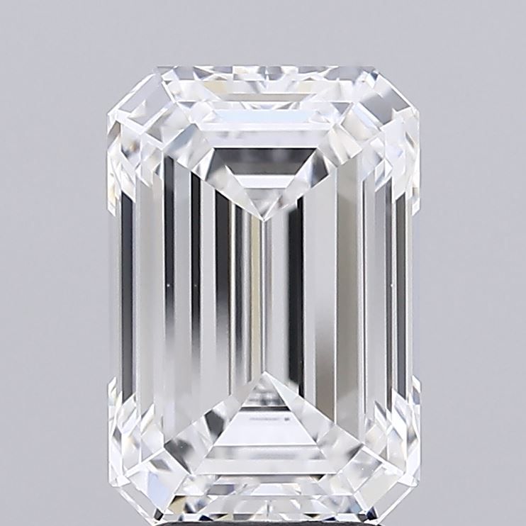 4.01 ct. emerald Lab Grown Diamond front image