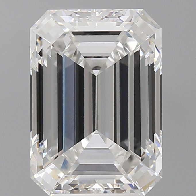 5.03 ct. emerald Lab Grown Diamond front image