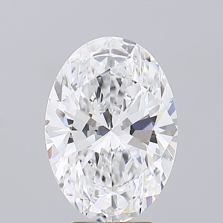 4.09 ct. oval Lab Grown Diamond front image