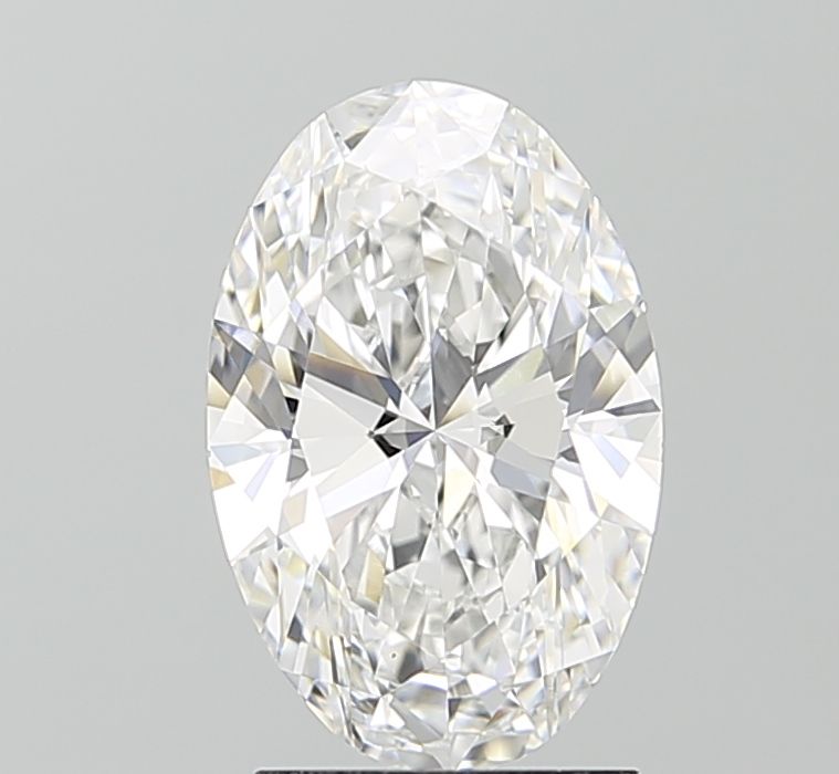2.09 ct. oval Lab Grown Diamond front image