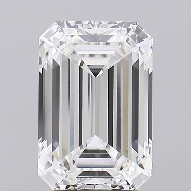 3.57 ct. emerald Lab Grown Diamond front image