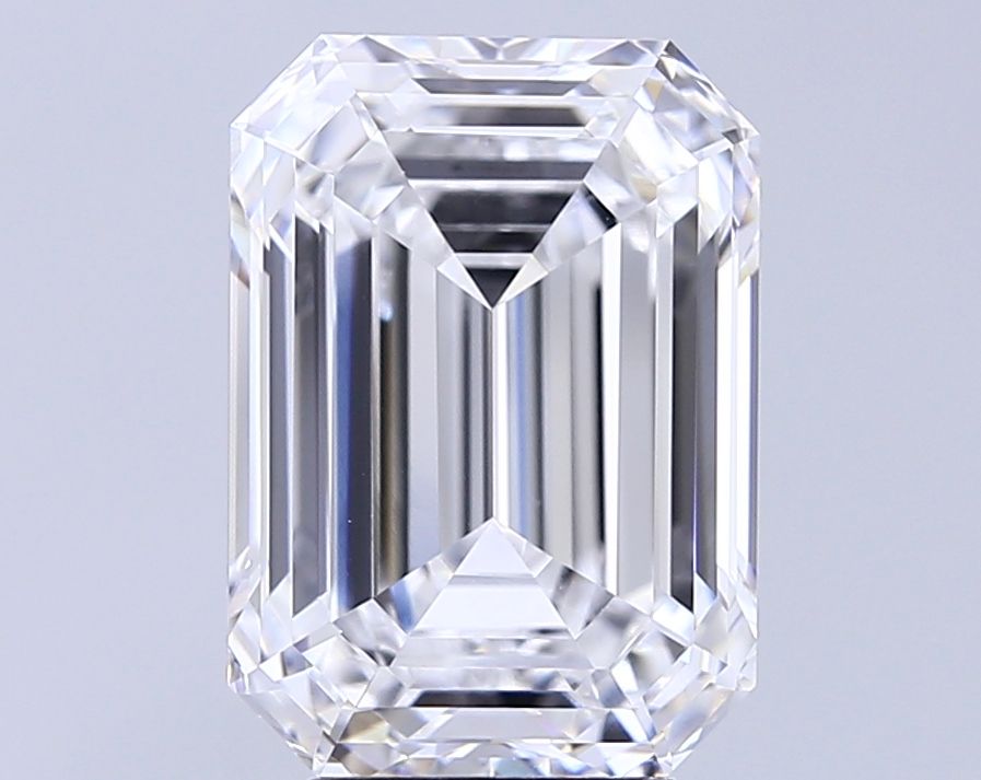 5.67 ct. emerald Lab Grown Diamond front image
