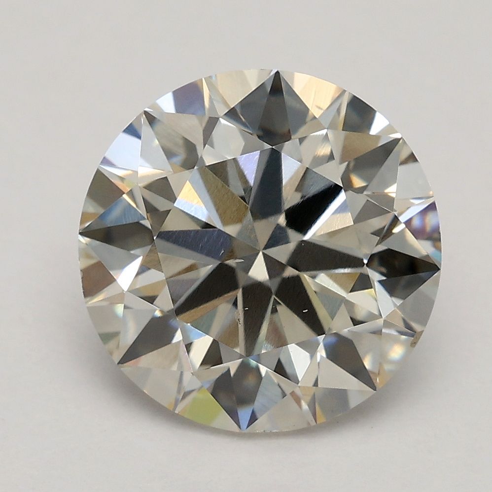 2.70 ct. round Lab Grown Diamond front image