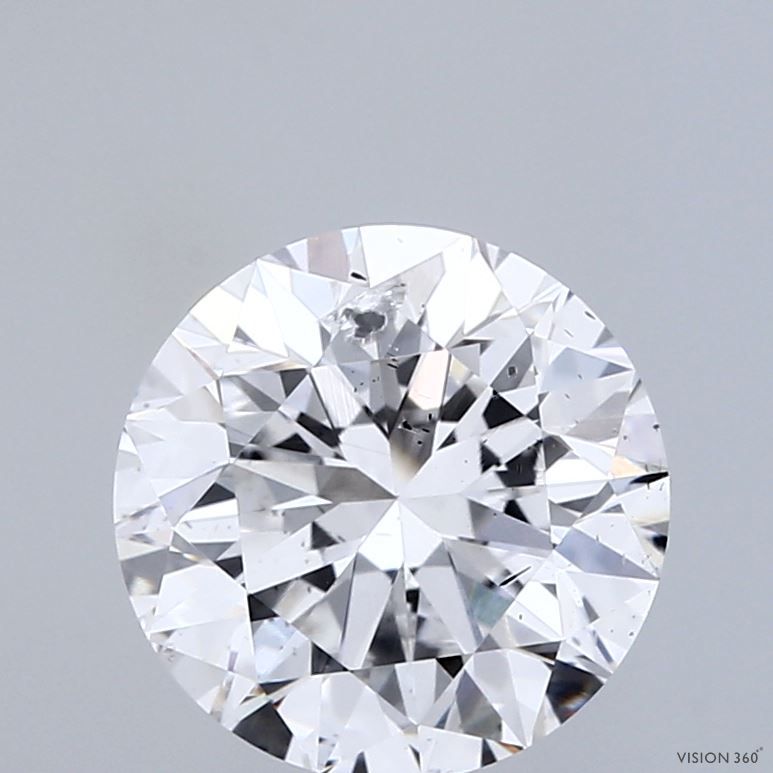 2.54 ct. round Lab Grown Diamond front image