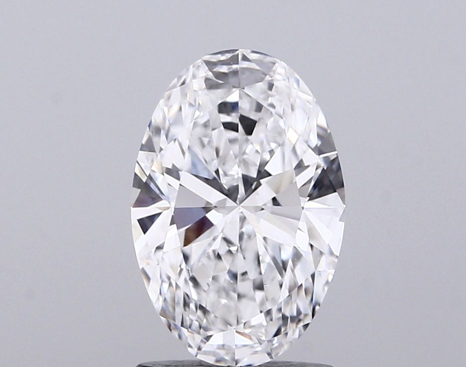 2.01 ct. oval Lab Grown Diamond front image