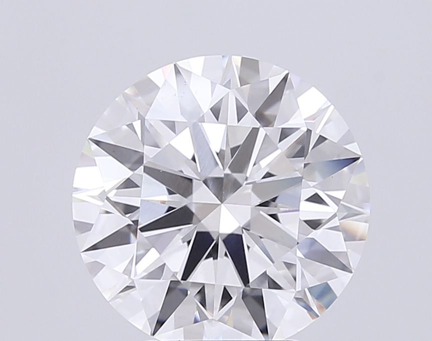 5.04 ct. round Lab Grown Diamond front image