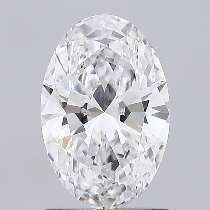 1.26 ct. oval Lab Grown Diamond front image