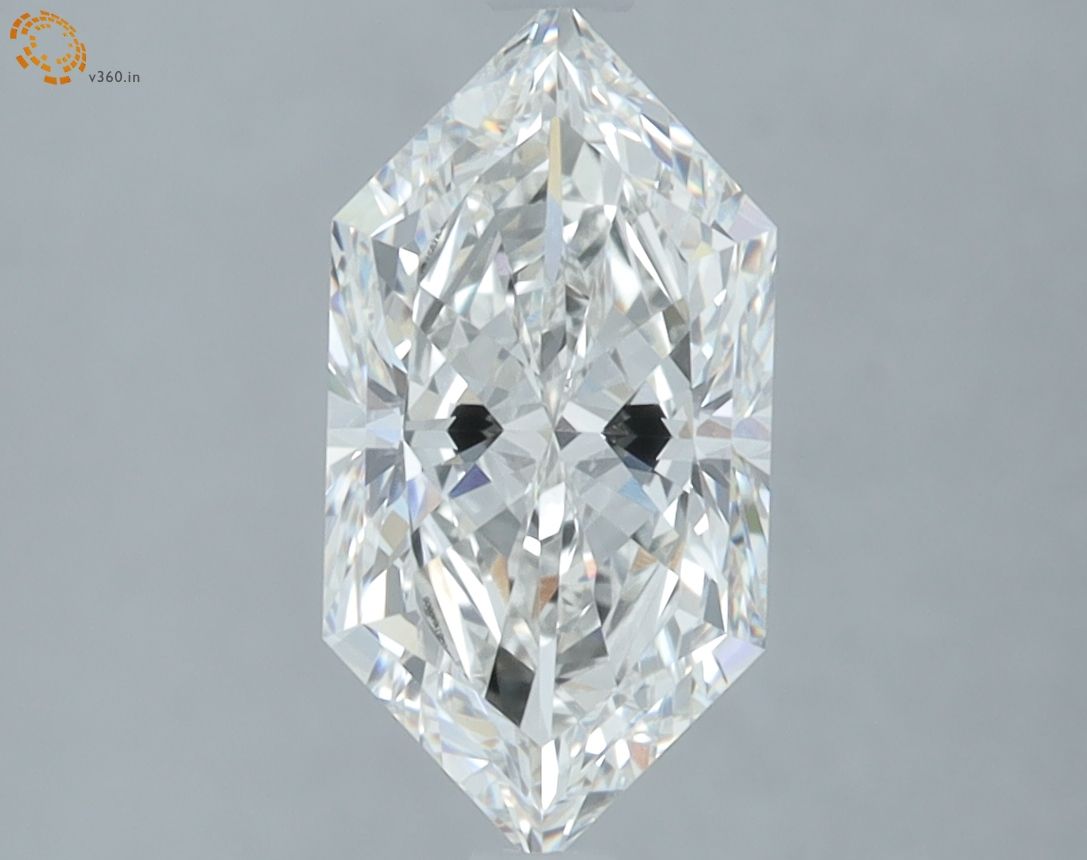 2.05 ct lab-grown Hexagonal Diamond