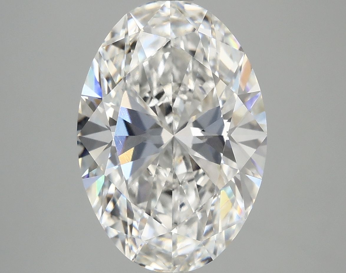 4.70 ct. oval Lab Grown Diamond front image