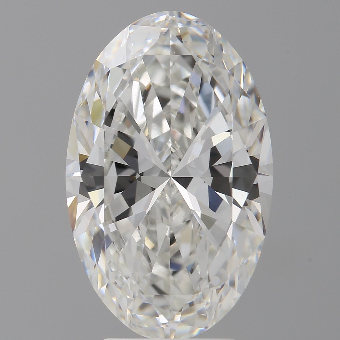 5.05 ct. oval Lab Grown Diamond front image