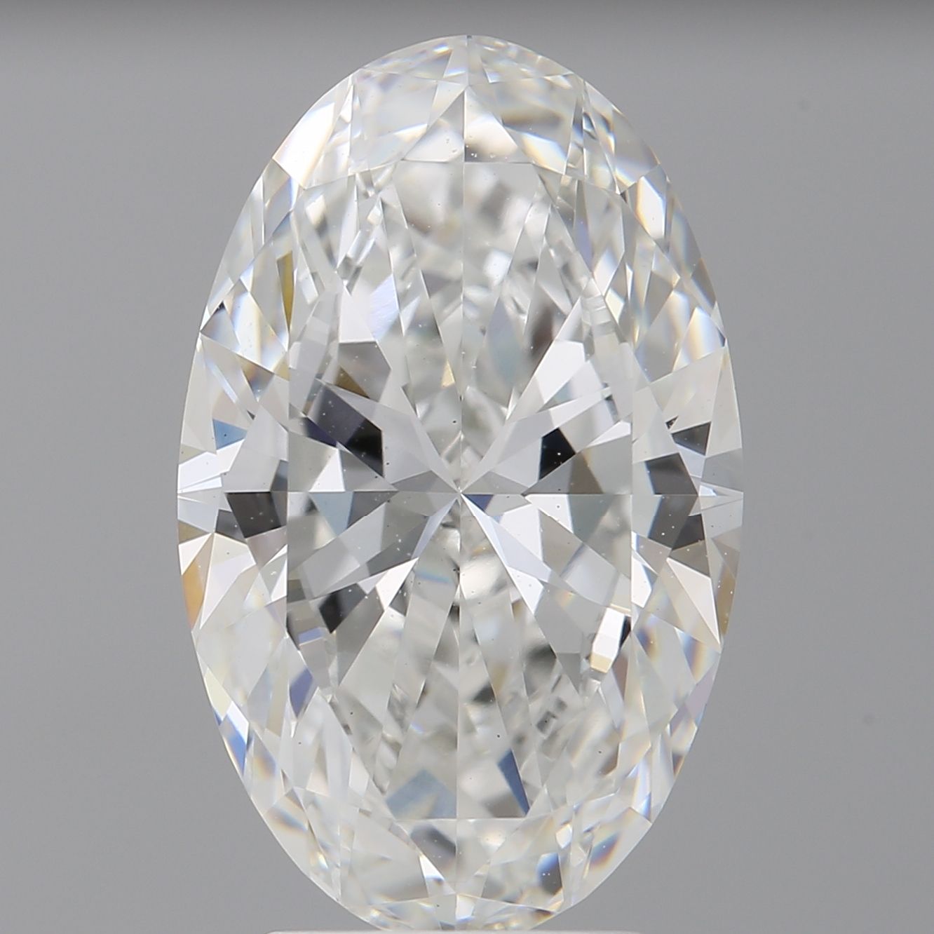 4.01 ct. oval Lab Grown Diamond front image