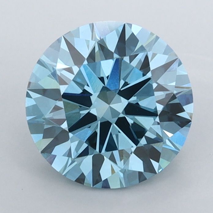 1.59 CT Fancy Vivid Blue ROUND