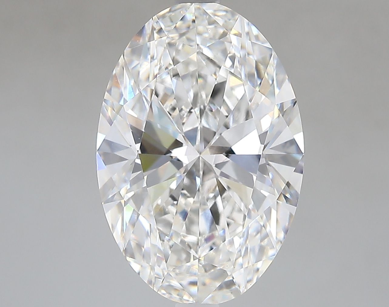 5.17 ct. oval Lab Grown Diamond front image