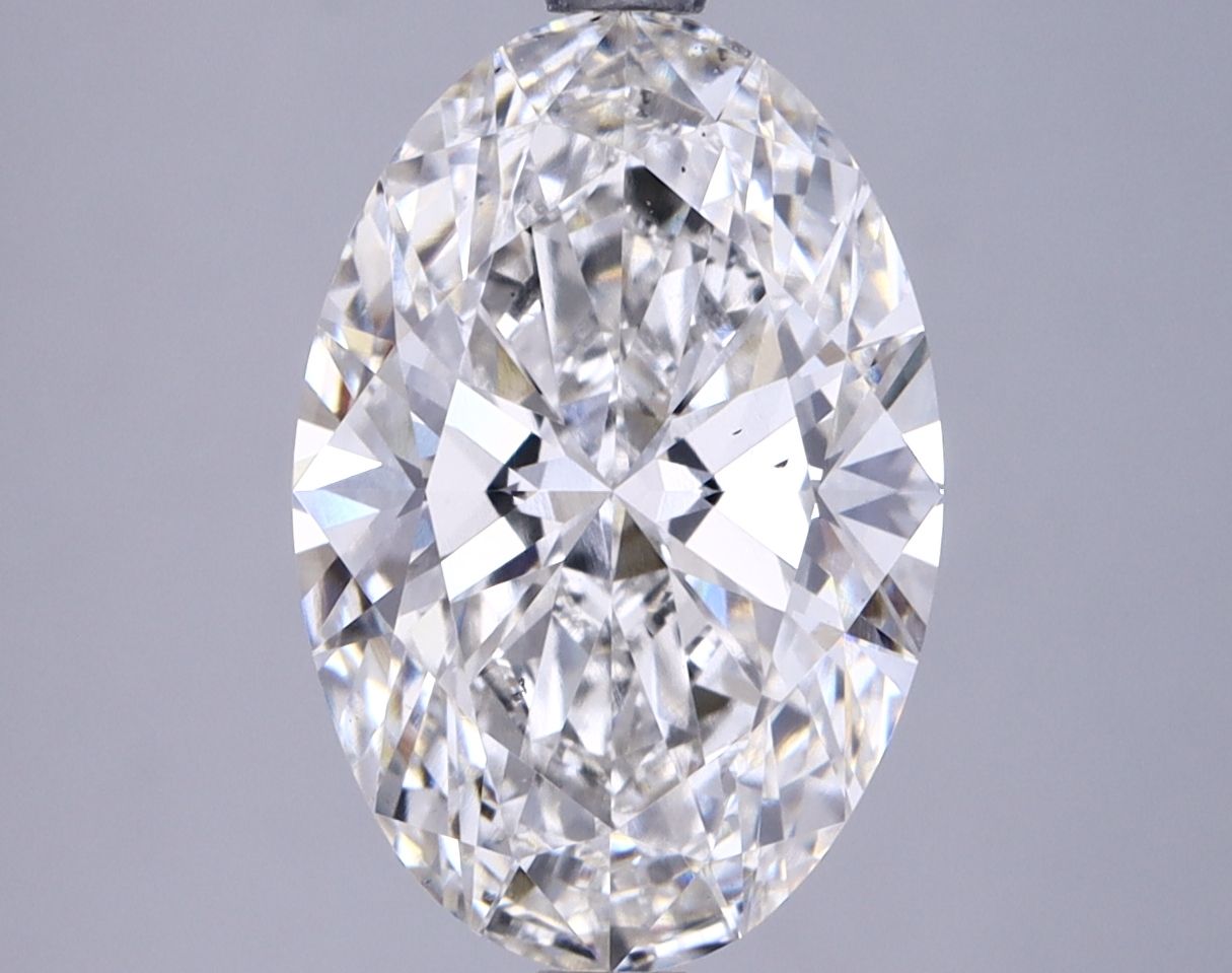 3.68 ct. oval Lab Grown Diamond front image