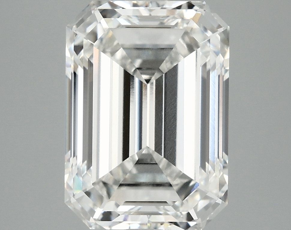 5.04 ct. emerald Lab Grown Diamond front image