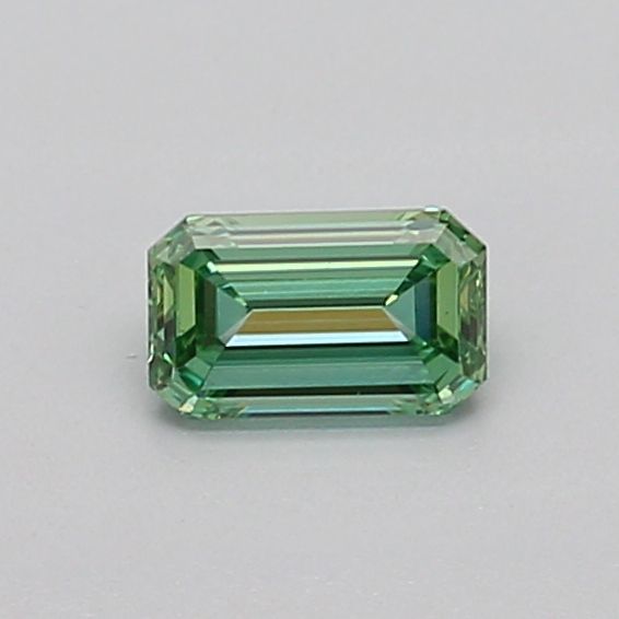 0.32 CT Fancy Vivid Green EMERALD