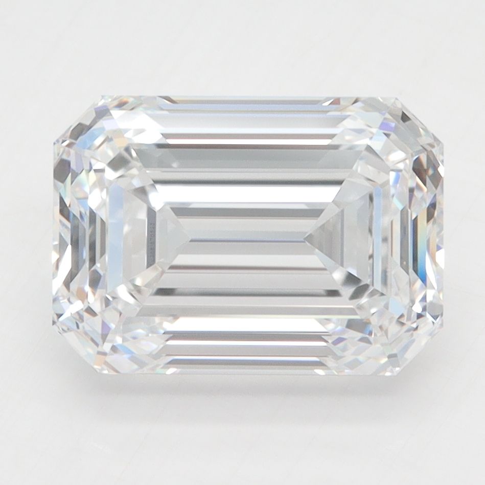 4.08 ct. emerald Lab Grown Diamond front image