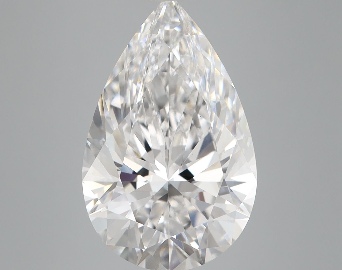 5.06 ct. pear Lab Grown Diamond front image