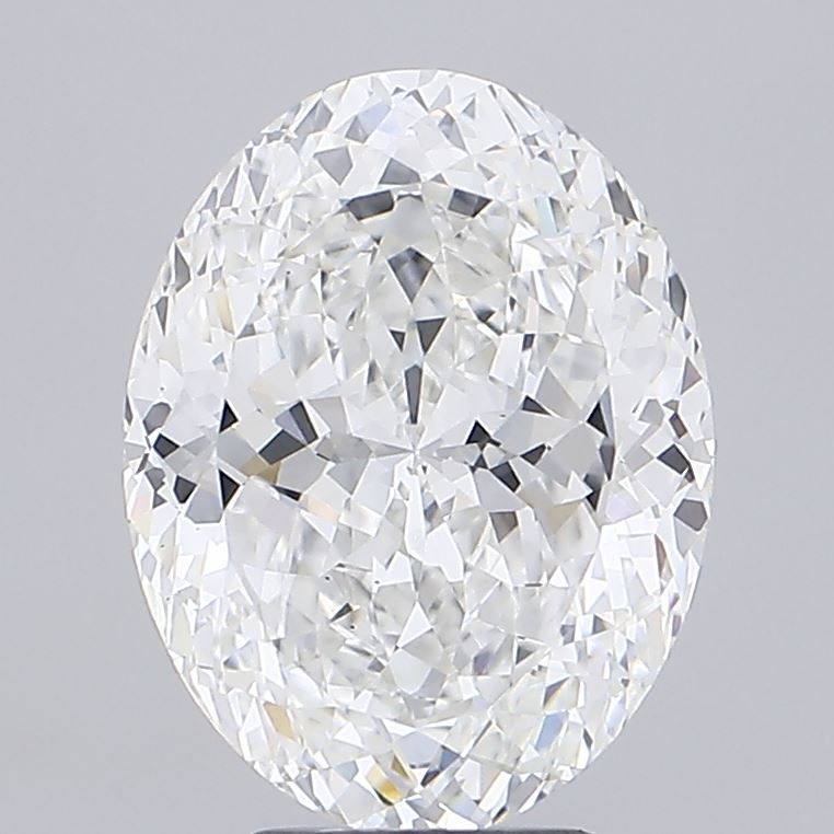 5.07 ct. oval Lab Grown Diamond front image