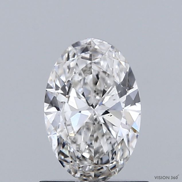 0.9 ct lab-grown Oval Diamond