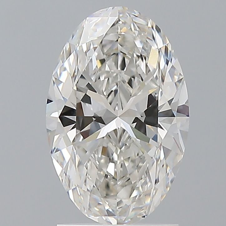 2.08 ct. oval Lab Grown Diamond front image