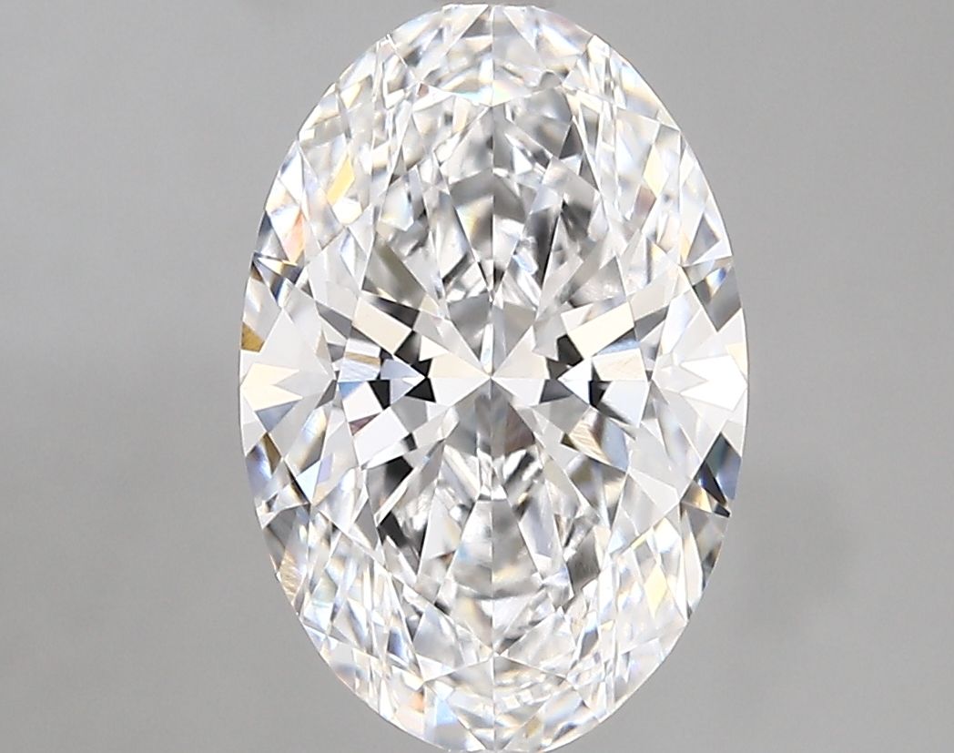 2.87 ct. oval Lab Grown Diamond front image