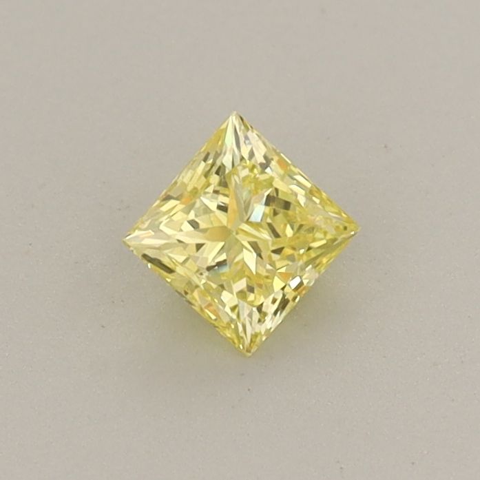0.27 CT Fancy Vivid Yellow PRINCESS