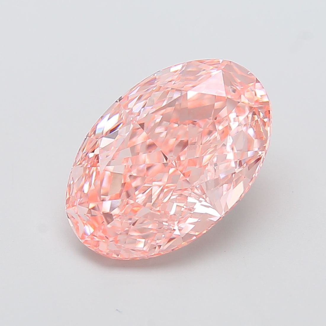10.07 ct. oval Lab Grown Diamond front image
