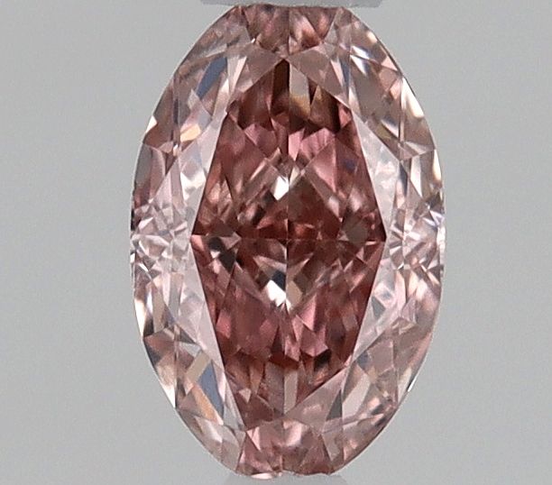 Diament 0.21 ct Fancy Brownish Orangey Pink/VVS2