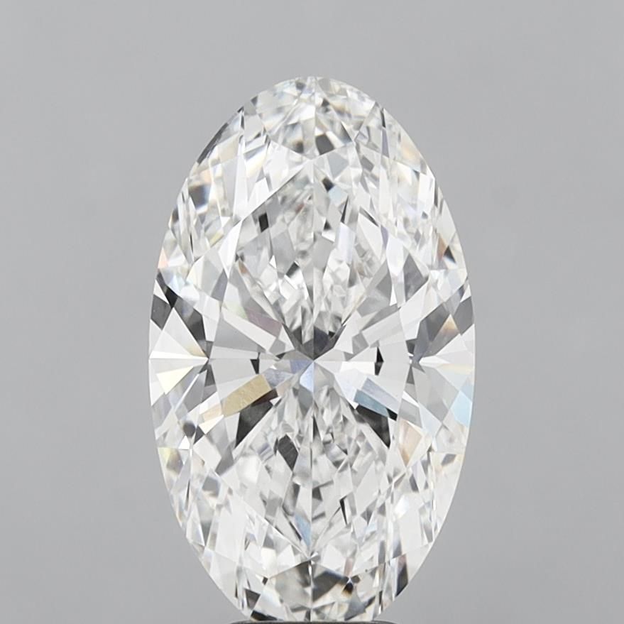 6.04 ct. oval Lab Grown Diamond front image